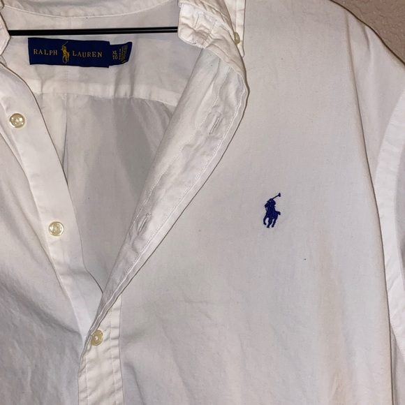 Polo Ralph Lauren White Botton Up - Picture 3 of 3